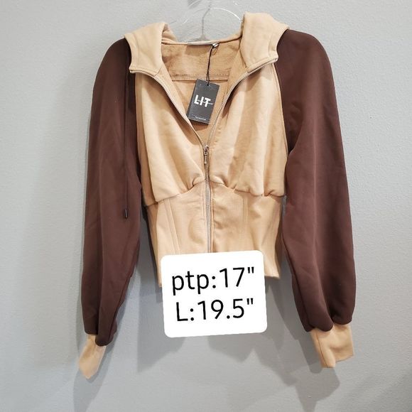 NWT LIT Corset zip jacket - Picture 7 of 8